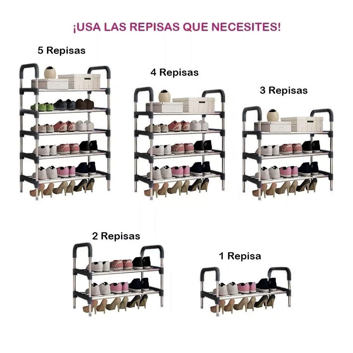 Zapatero 6 Niveles 15 Pares Organizador