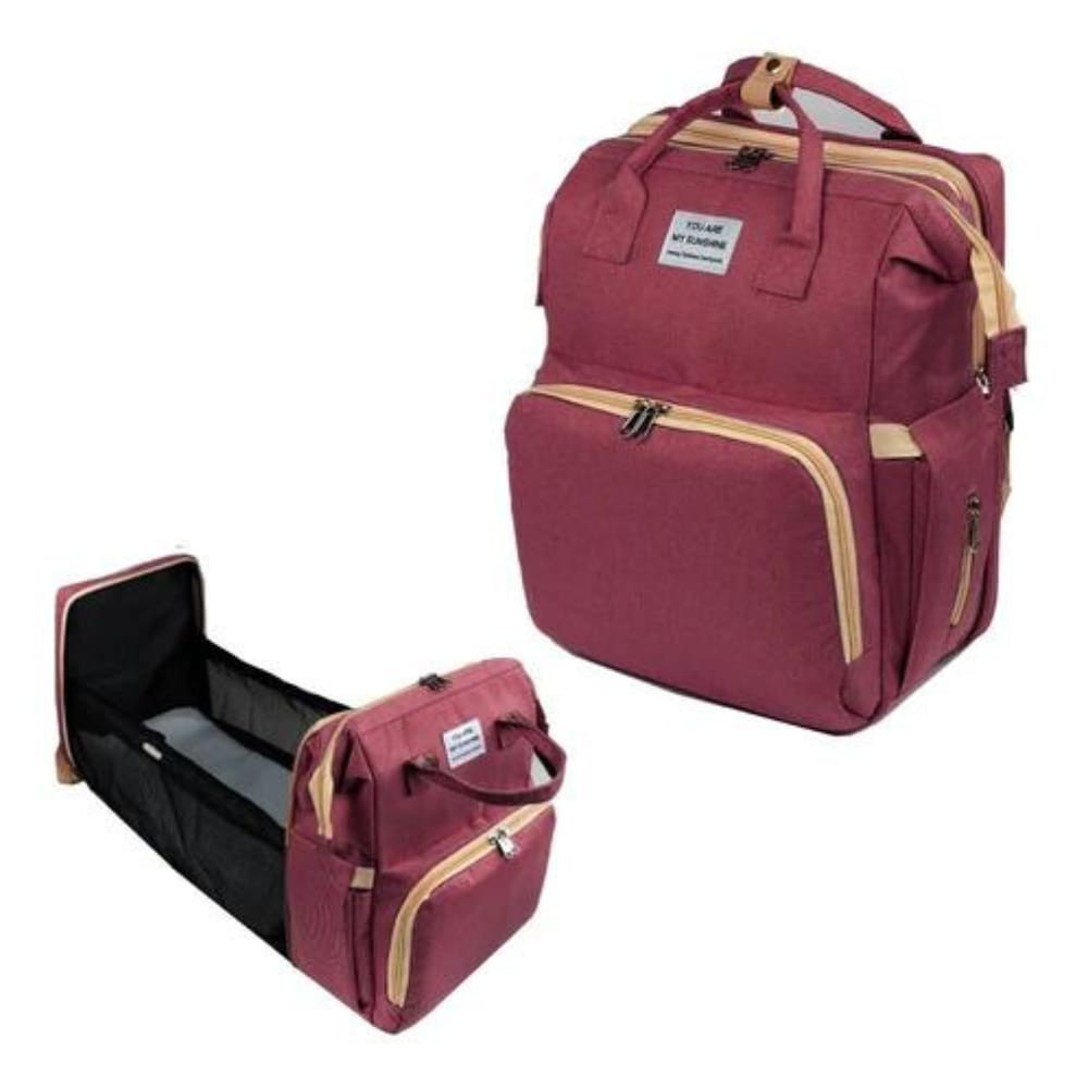 Pañalera maleta con cuna plegable - Imagen 5