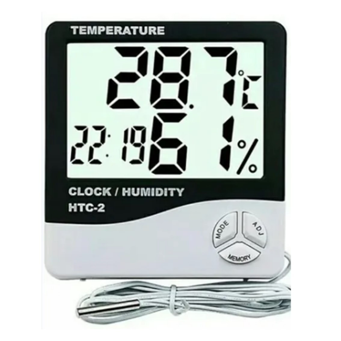 Termómetro Higrómetro Humedad HTC-2