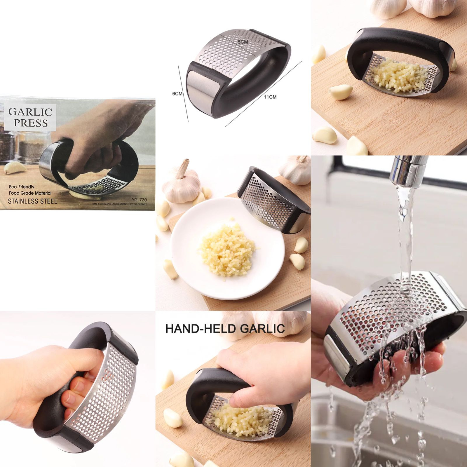 TRITURADOR DE AJO MANUAL YG-720