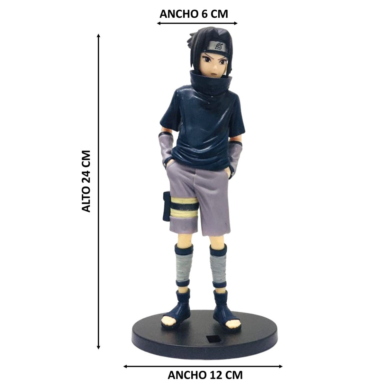 Naruto Figura Anime Coleccion Sasuke - Imagen 2