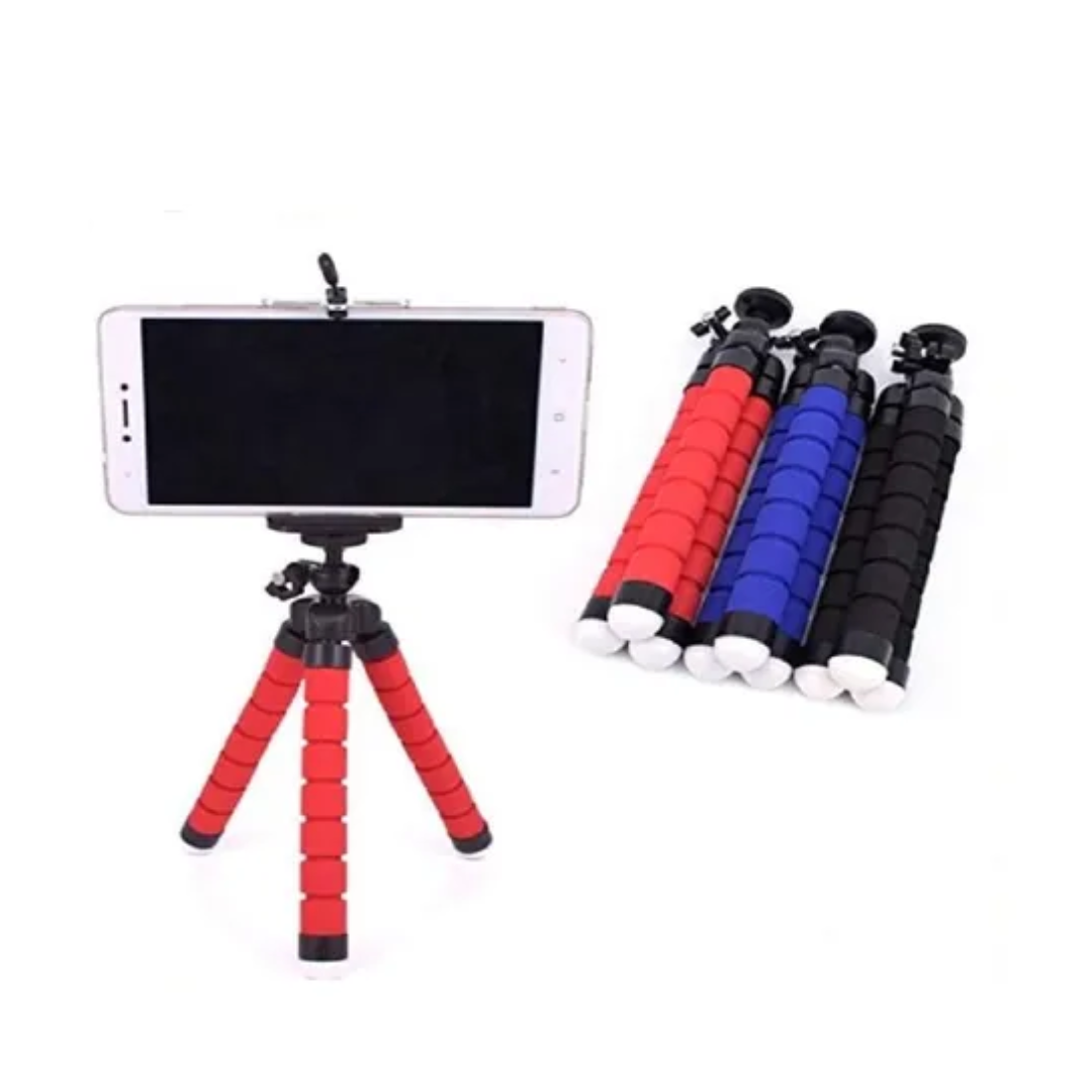 Mini Tripode Araña Pulpo Flexible