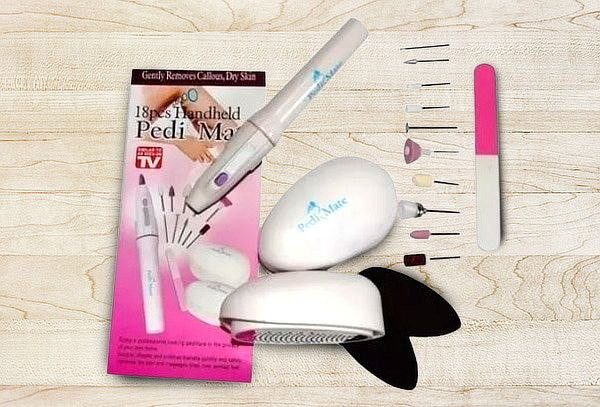 Kit Pulidor Quita Callos Uñas Decoración