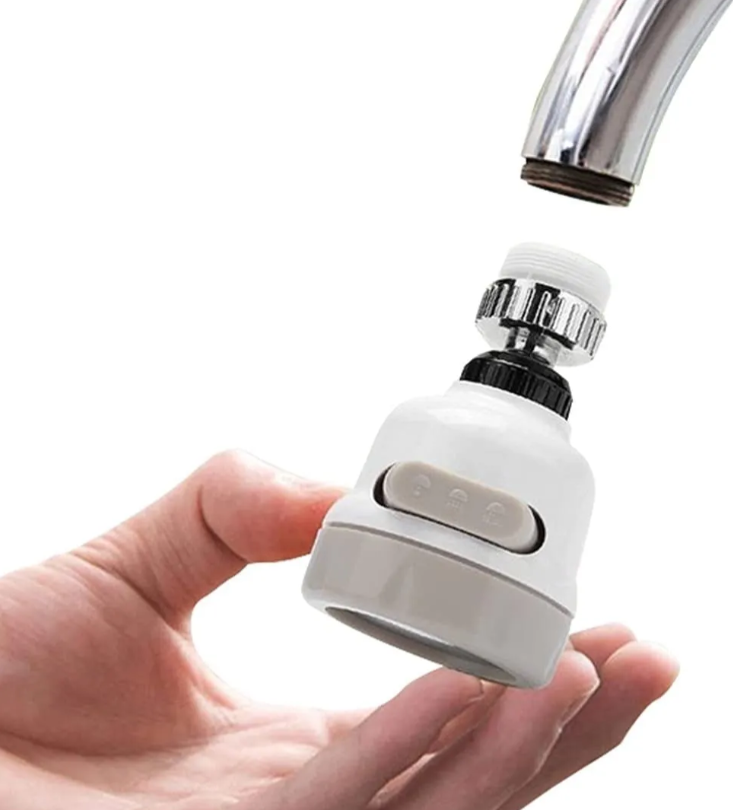 Grifo Cabezal 360° 3 niveles de presión