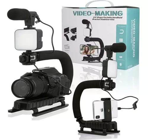 Kit estabilizador de camara y celular