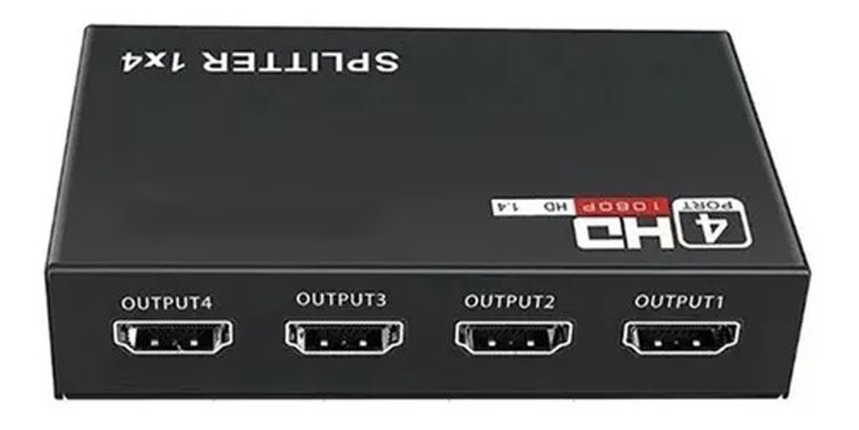 Multiplicador Splitter Hdmi 1 Entrada X