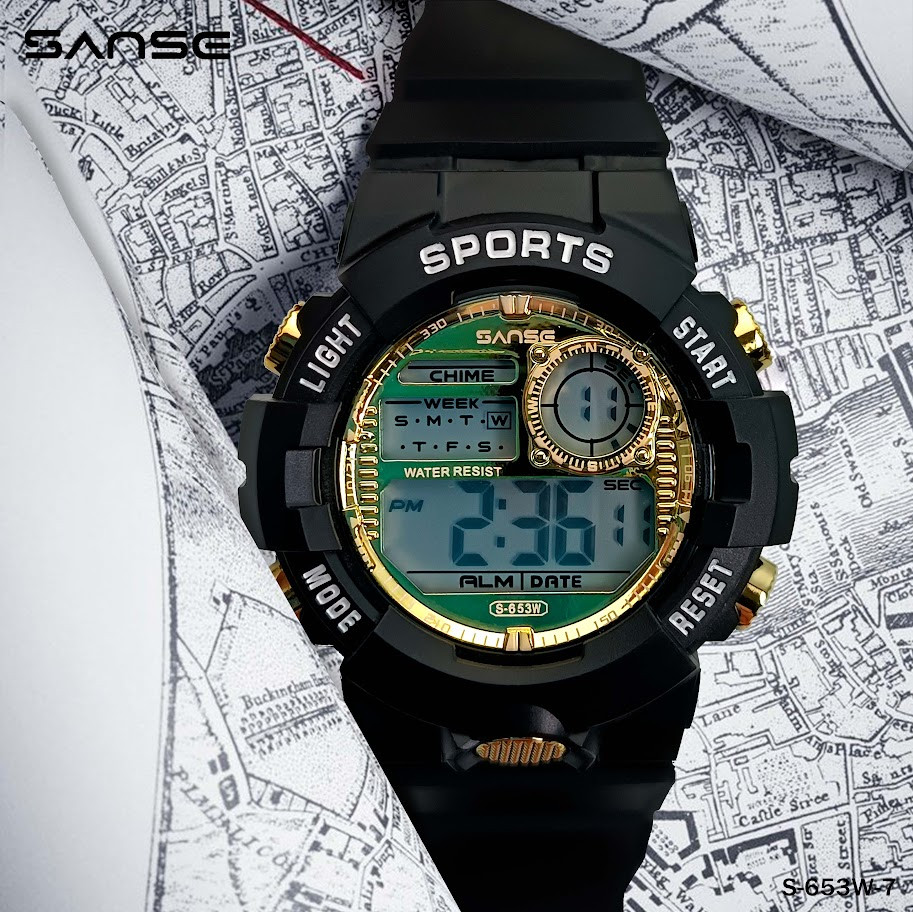 S-653W-7 DORADO RELOJ SANSE ESTUCHE 7L