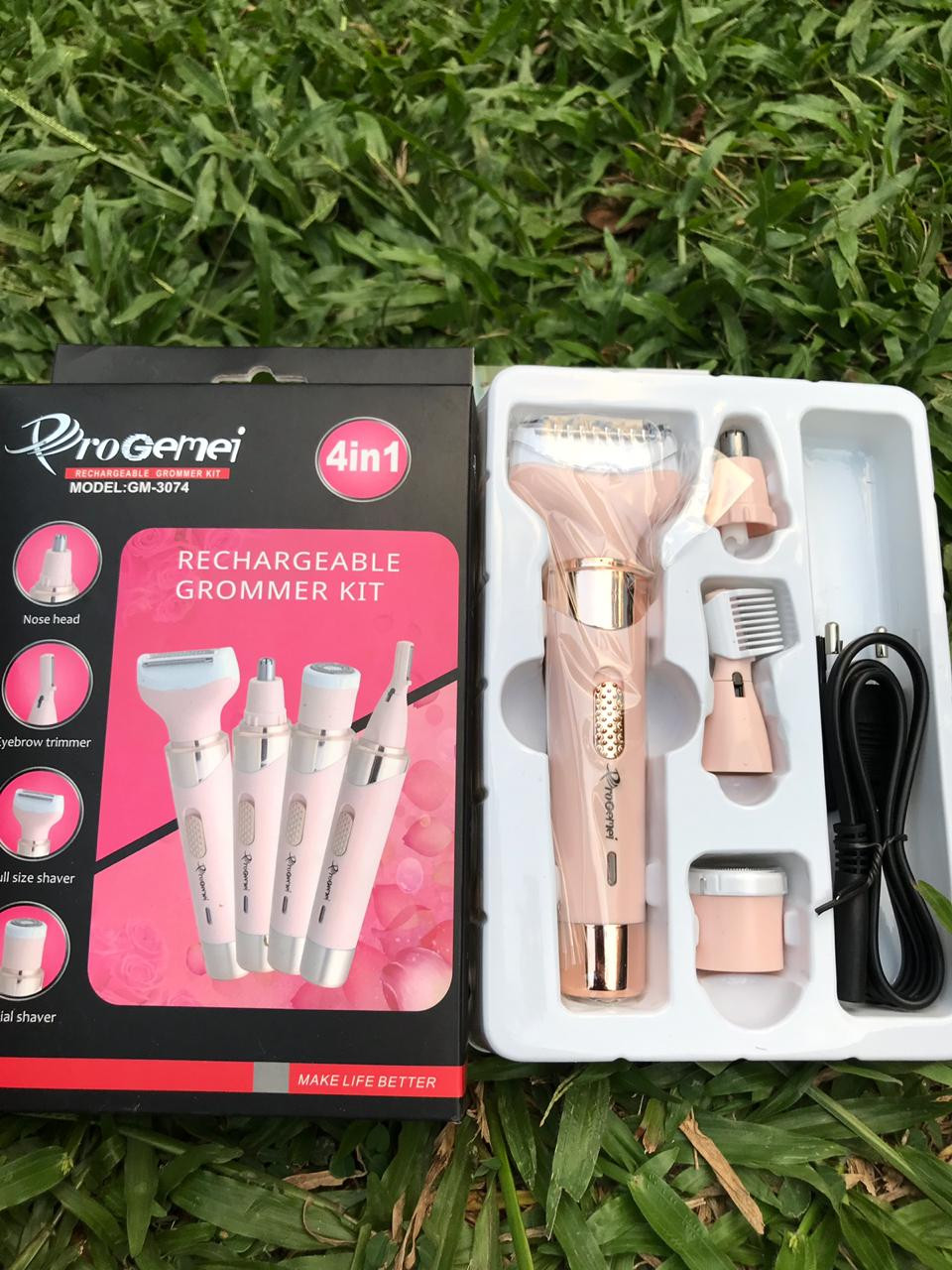 Depiladora Recargable Mujer 4en1 GM-3074