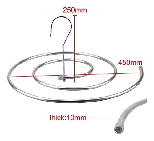 Tendedero Espiral De Metal Para Cobijas - Imagen 4
