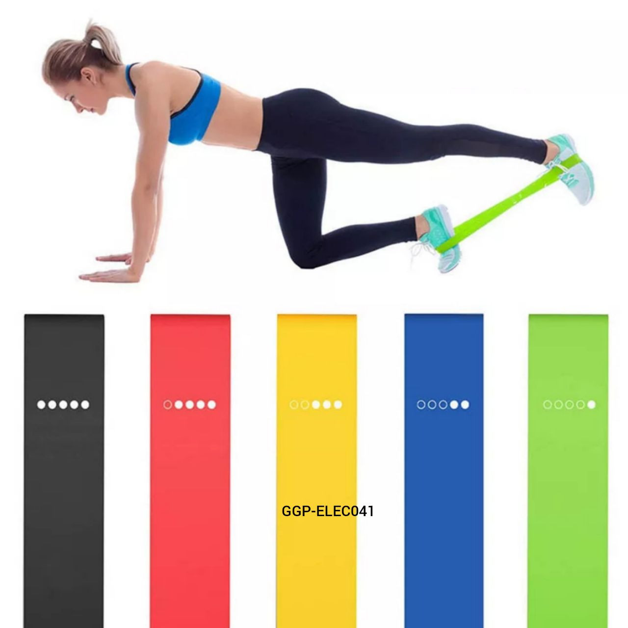 BANDAS ELÁSTICAS PARA ENTRENAR x5