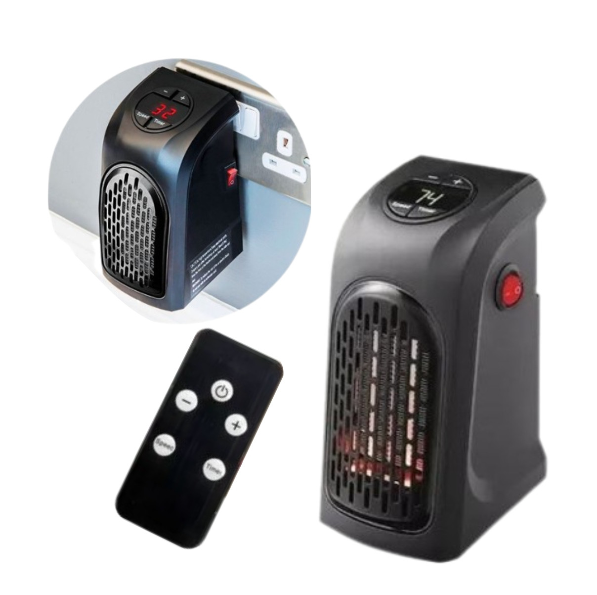 Calentador Ambiente Portátil Calefacción