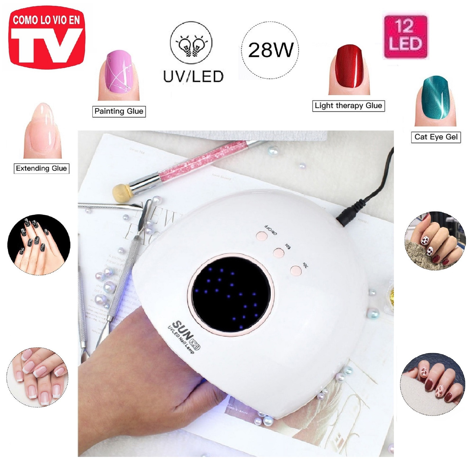 LAMPARA_UNAS_28W_ROSADA