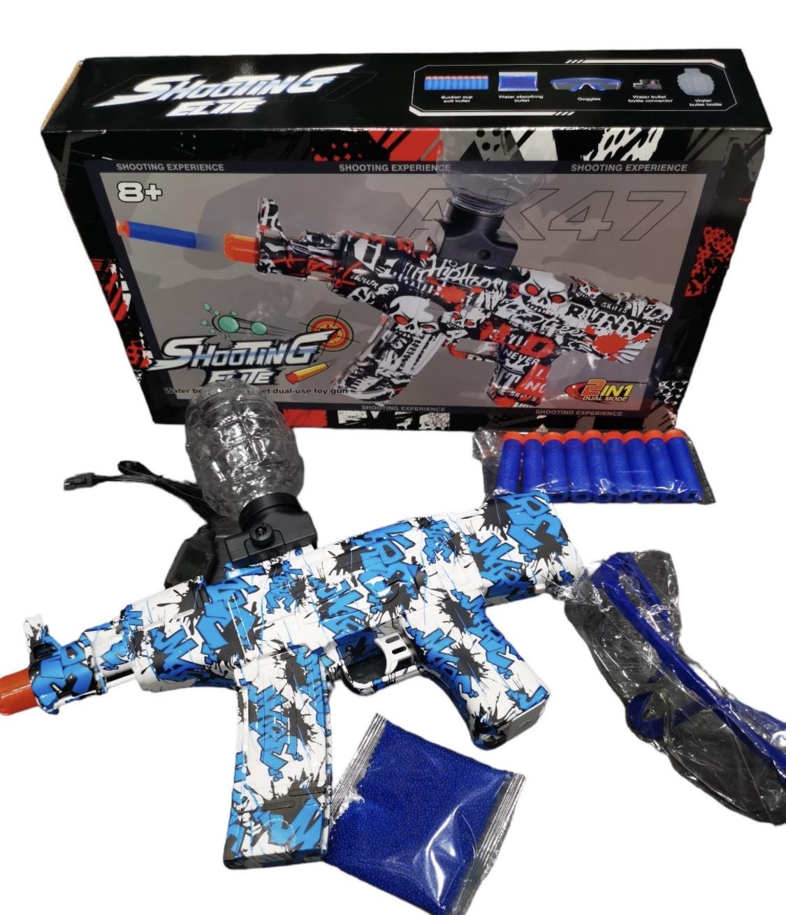 PISTOLA DARDOS HIDROGEL