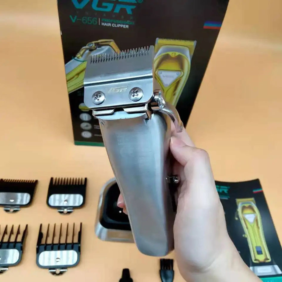 Maquina Peluquera Inalámbrica Con Base V - Imagen 4