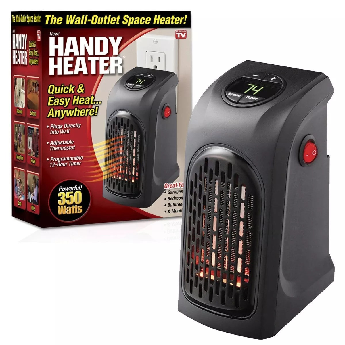 calentador ambiente handy heater 400 W