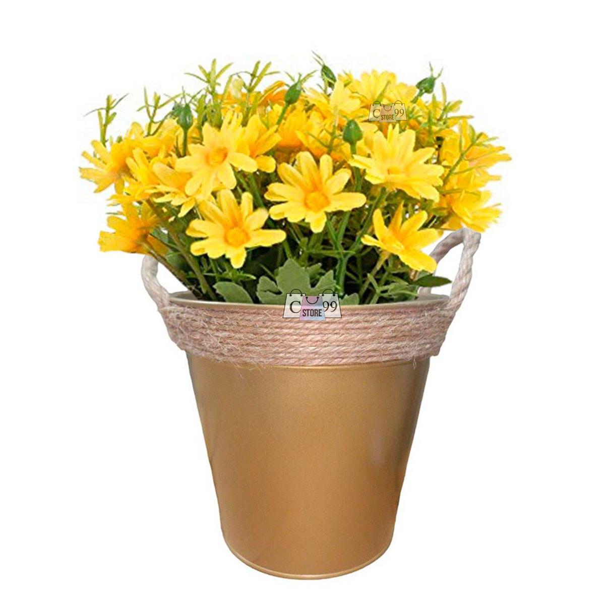 Balde Maceta Decorativo Para El Hogar