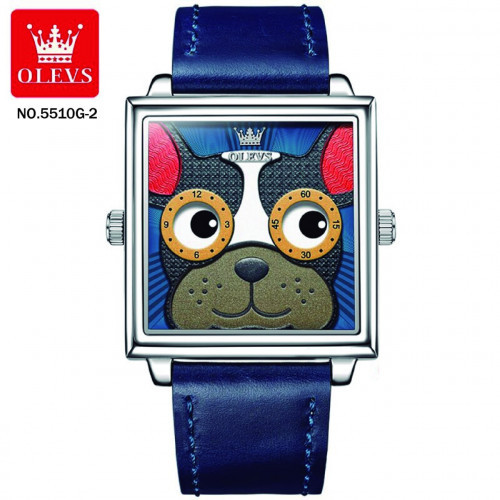 5510G-2 RELOJ UNISEX OLEVS BULLDOG FRANC