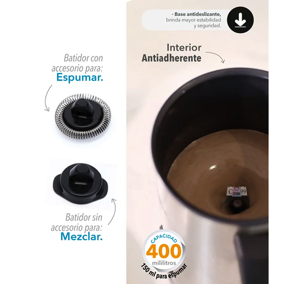 Cafetera Olleta Espumix Home Elements - Imagen 3