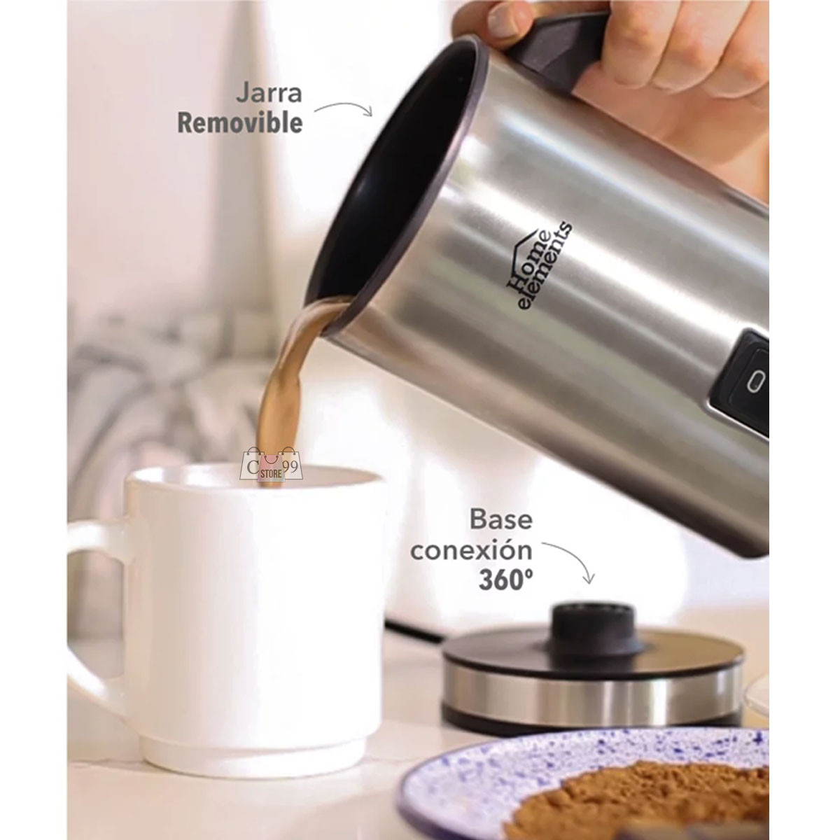 Cafetera Olleta Espumix Home Elements - Imagen 4