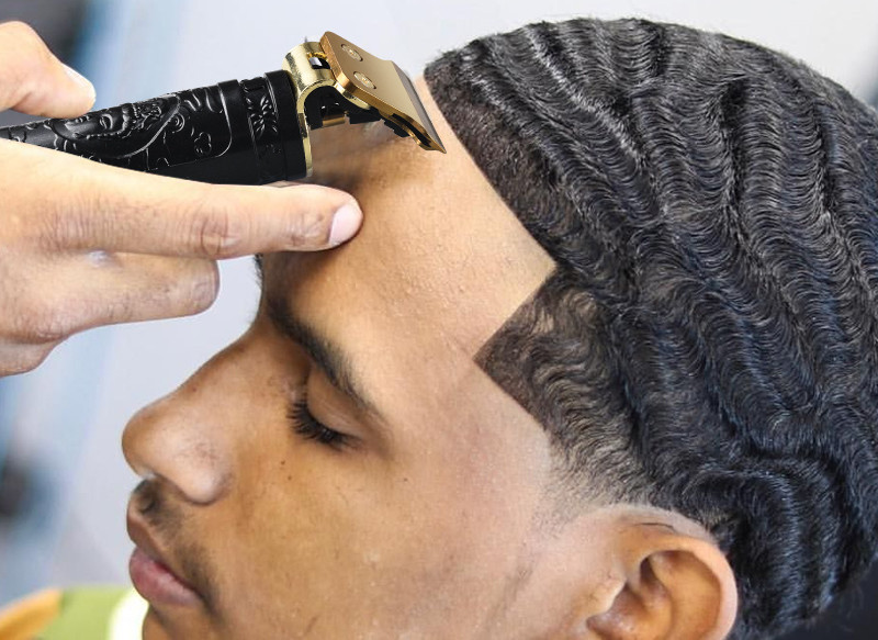 Barbera Metálica Negra Vintage Ligera Pr - Imagen 4