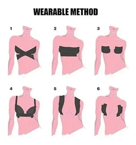 Cinta De Levantamiento Senos Invisible - Imagen 5