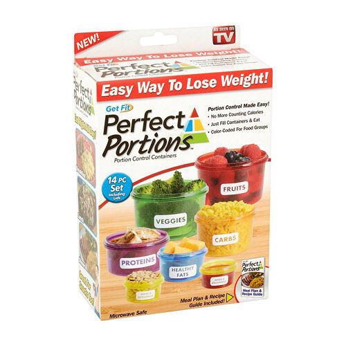 set x 7 Porciones Perfectas Dieta