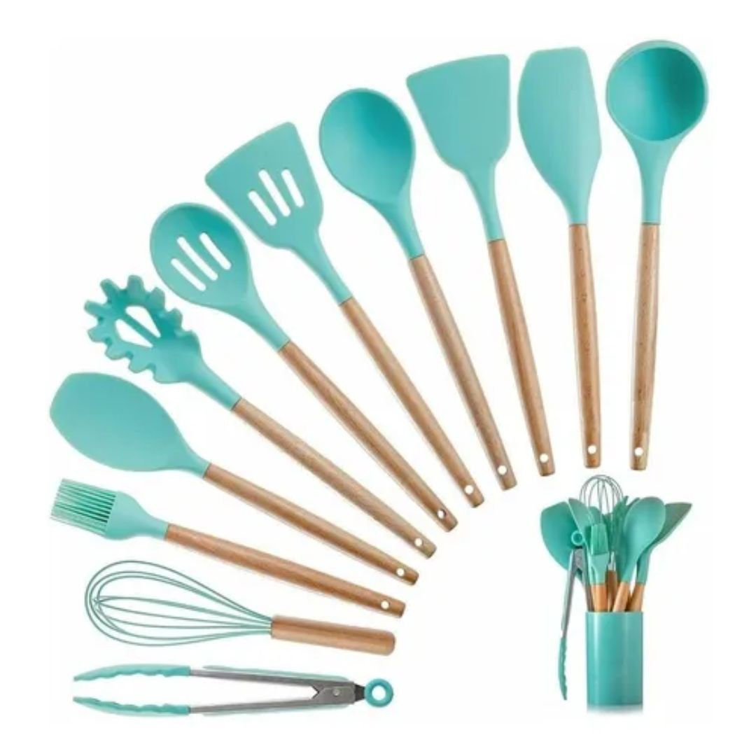 KIT DE UTENSILIOS COCINA X12