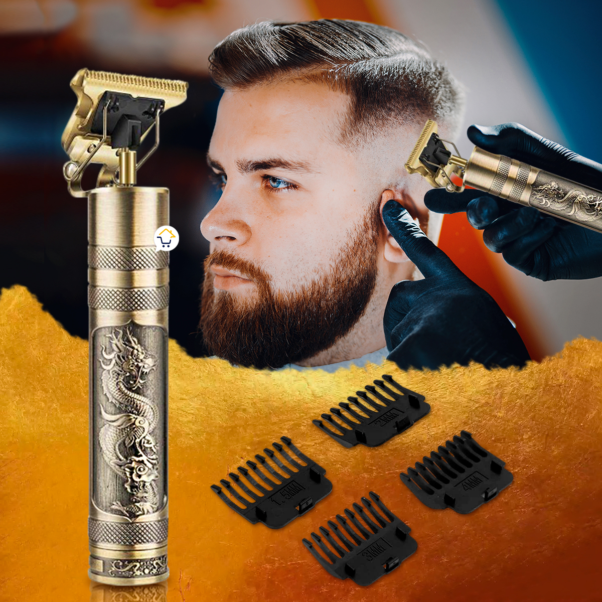 Máquina Motilar Patillera Buda WA1925