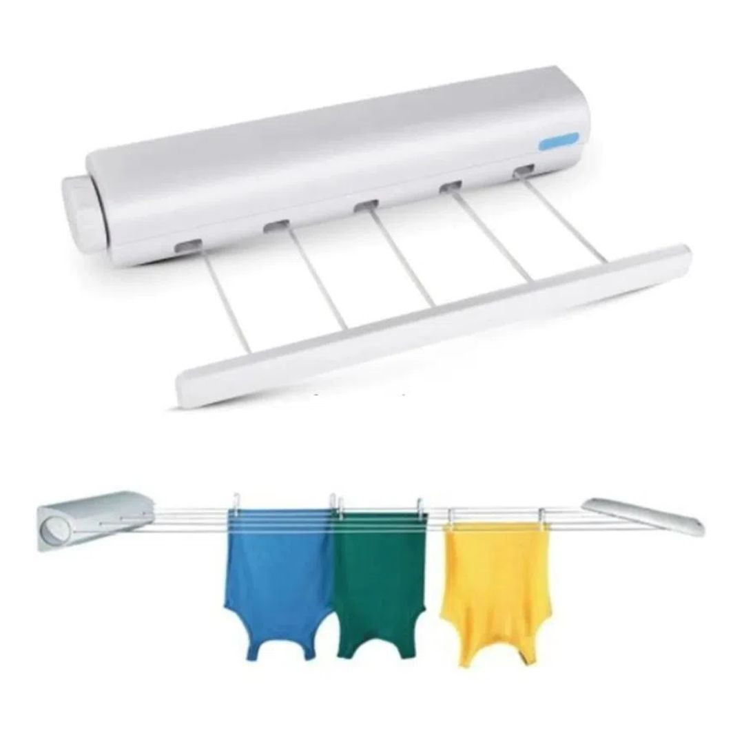 Tendedero Extensible Retráctil Para Ropa