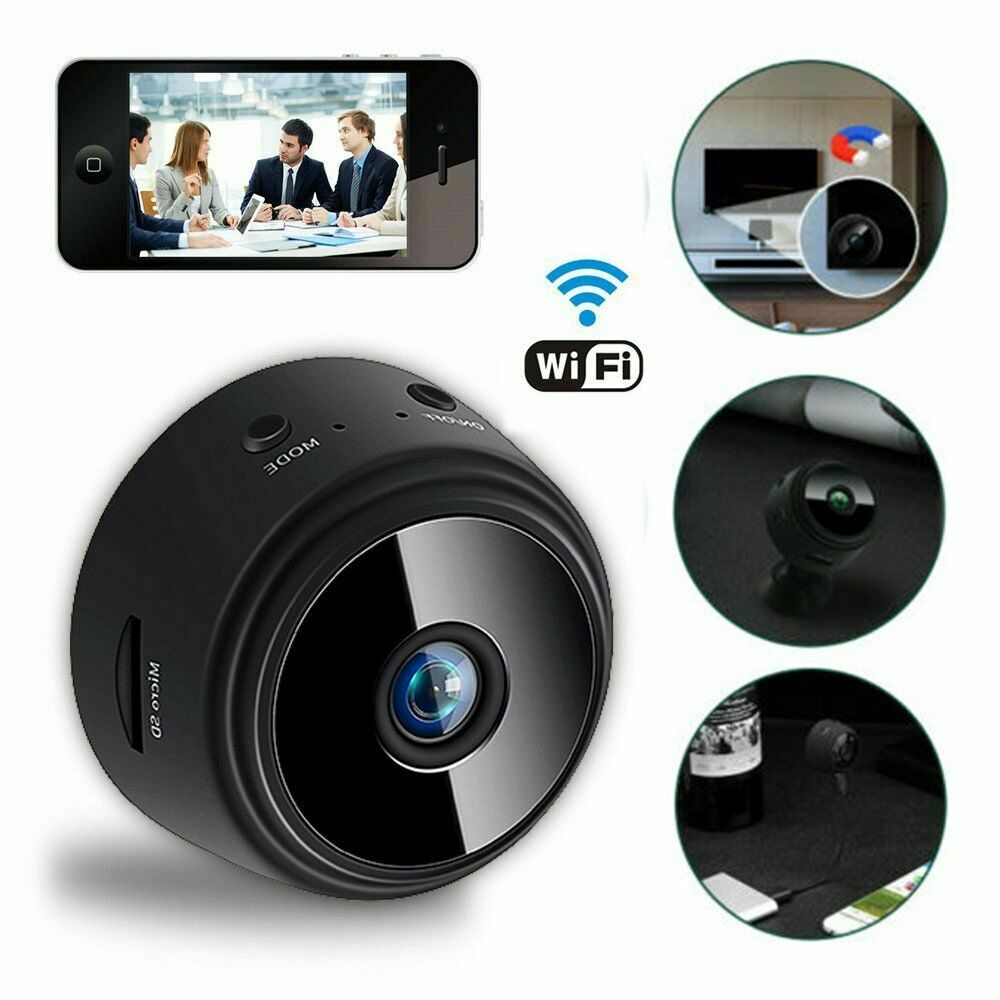 Camara Mini Espía Ip Wifi Monitoreo 24/7
