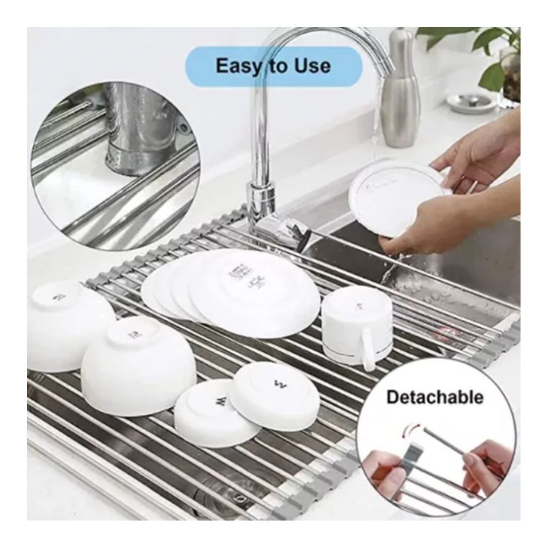 Escurridor De Platos Enrollable - Imagen 3