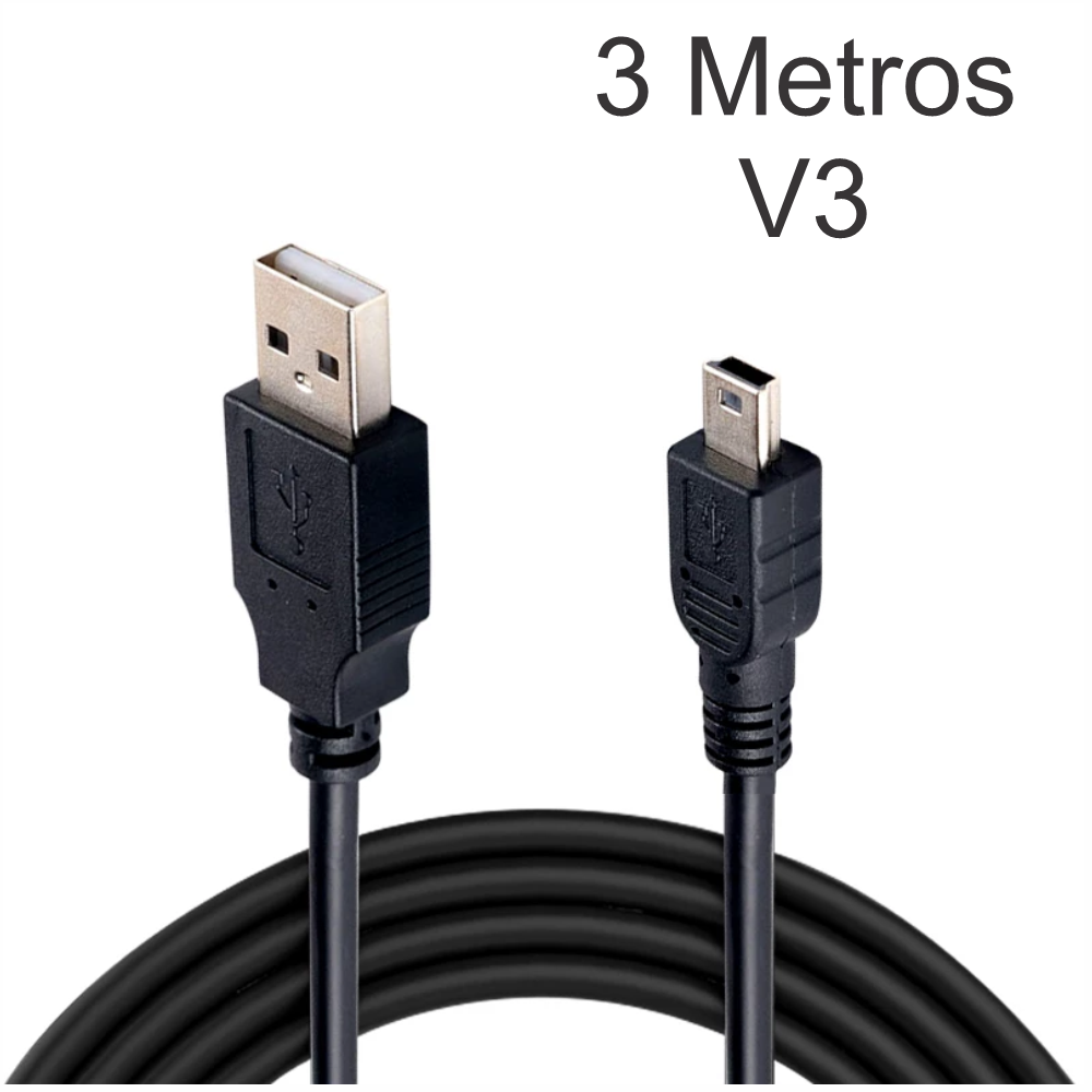 Cable De Datos Usb V3 2.0 5 Pines X 3mts