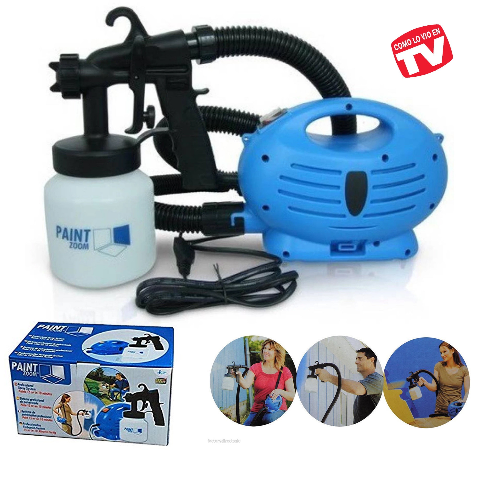 Paint zoom Compresor de pintura pistola - Imagen 2