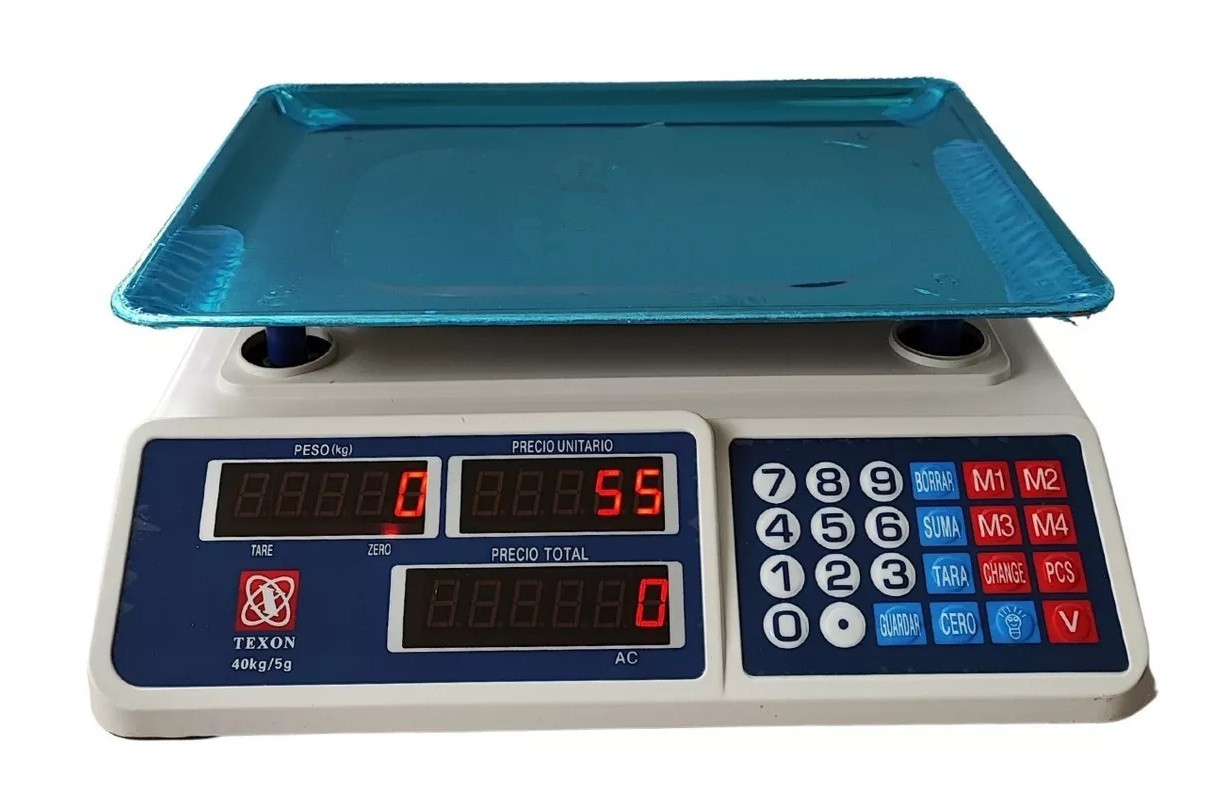 Bascula Electrónica Balanza Digital 40Kg