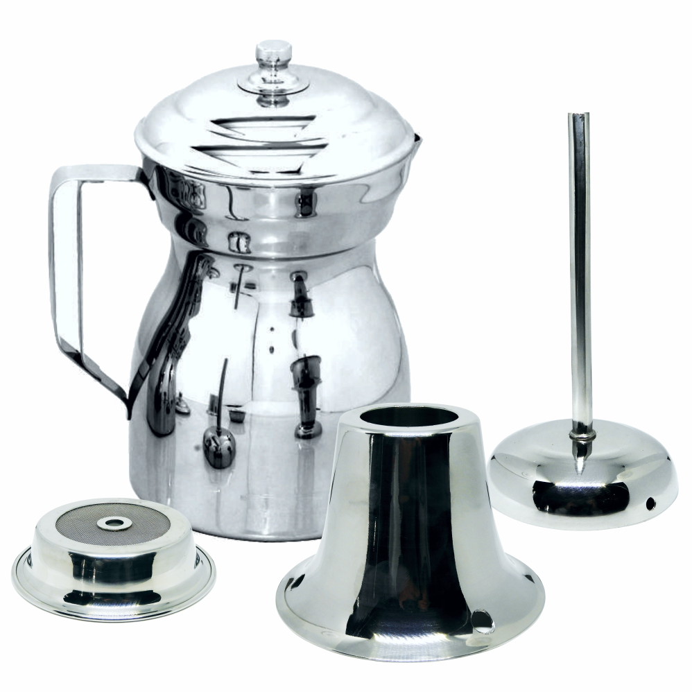 Olleta Chocolatera Acero Quirurgico 2L