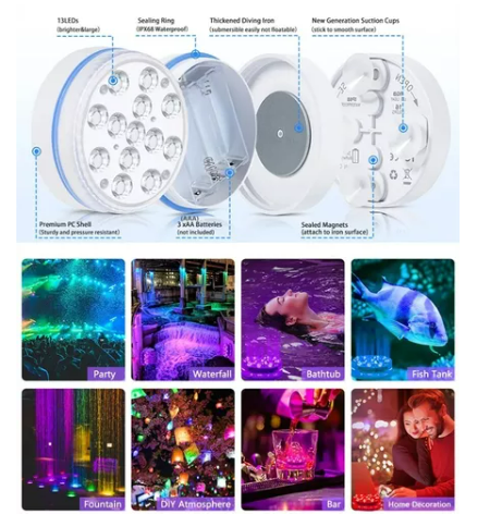 Lampara sumergible más control - Imagen 2