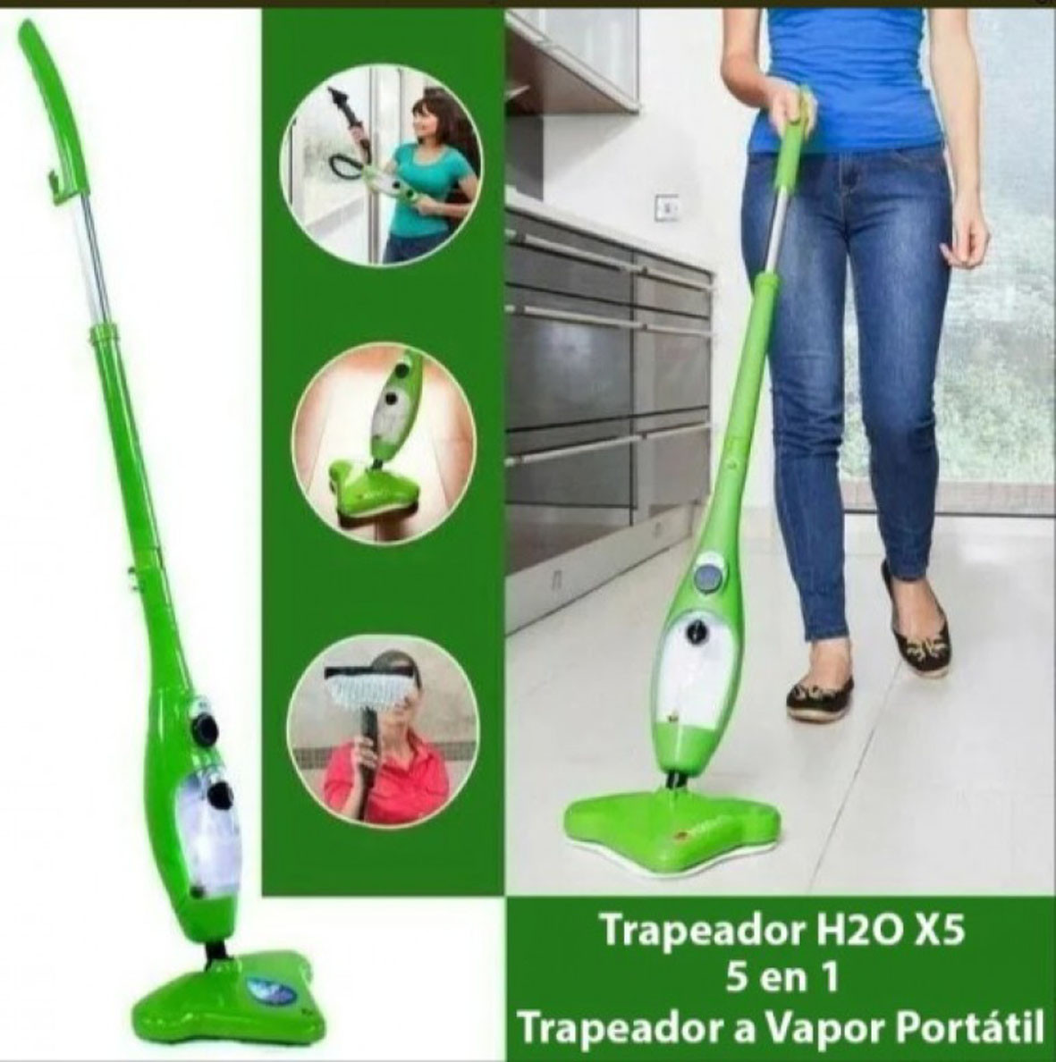 Limpiador A Vapor Mop 5 En 1 - Imagen 5