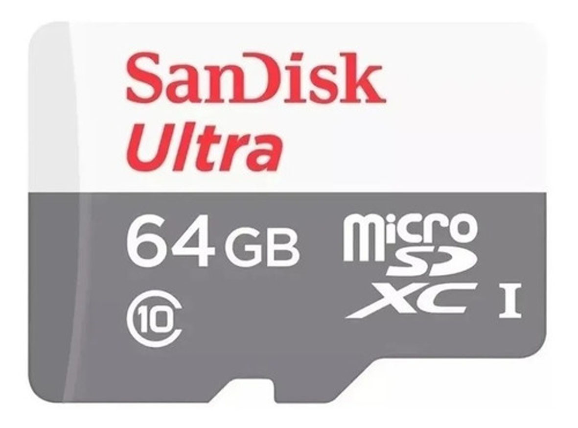 Micro Sd 64gb Clase 10 Sandiks Sdxc Hast