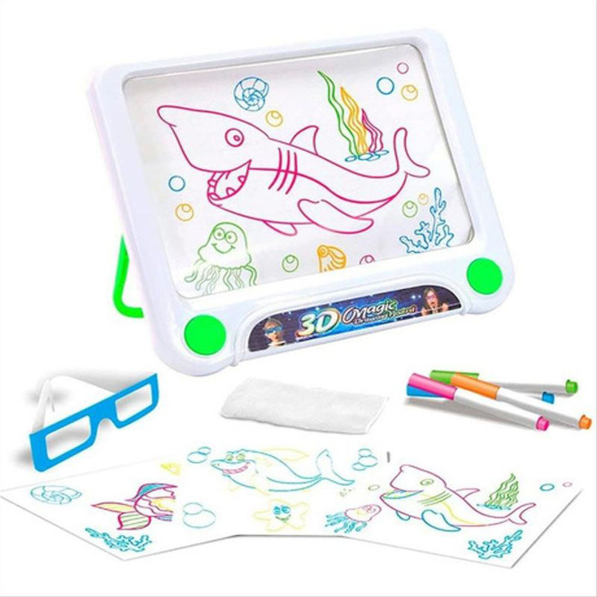 Magic Pad Tablero Dibujo Led 3d Creativo