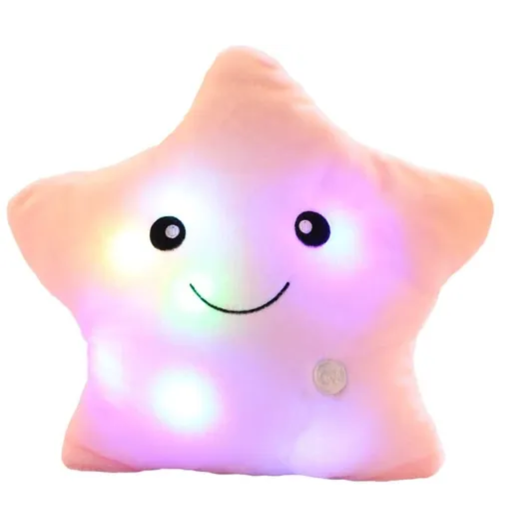 Estrella Luminosa Almohada Cojin Peluche