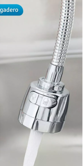 Grifo Ahorrador Cromado + Extensible