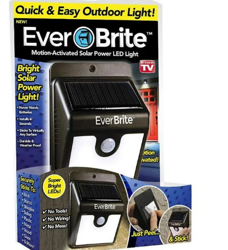 Luz Led Exterior Energia Solar Sensor x3