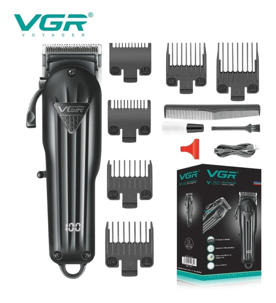 Peluquera Inalambrica Profesional Vgr282