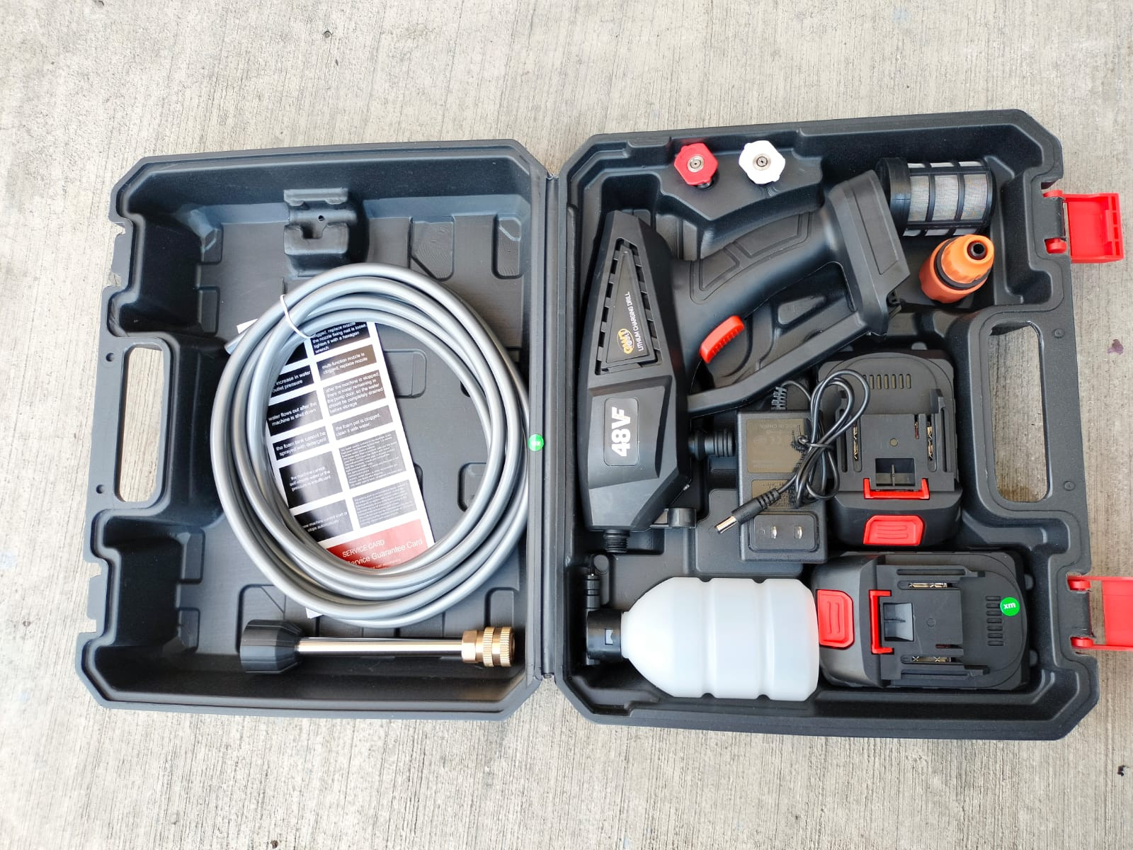 Hidrolavadora 2 baterias