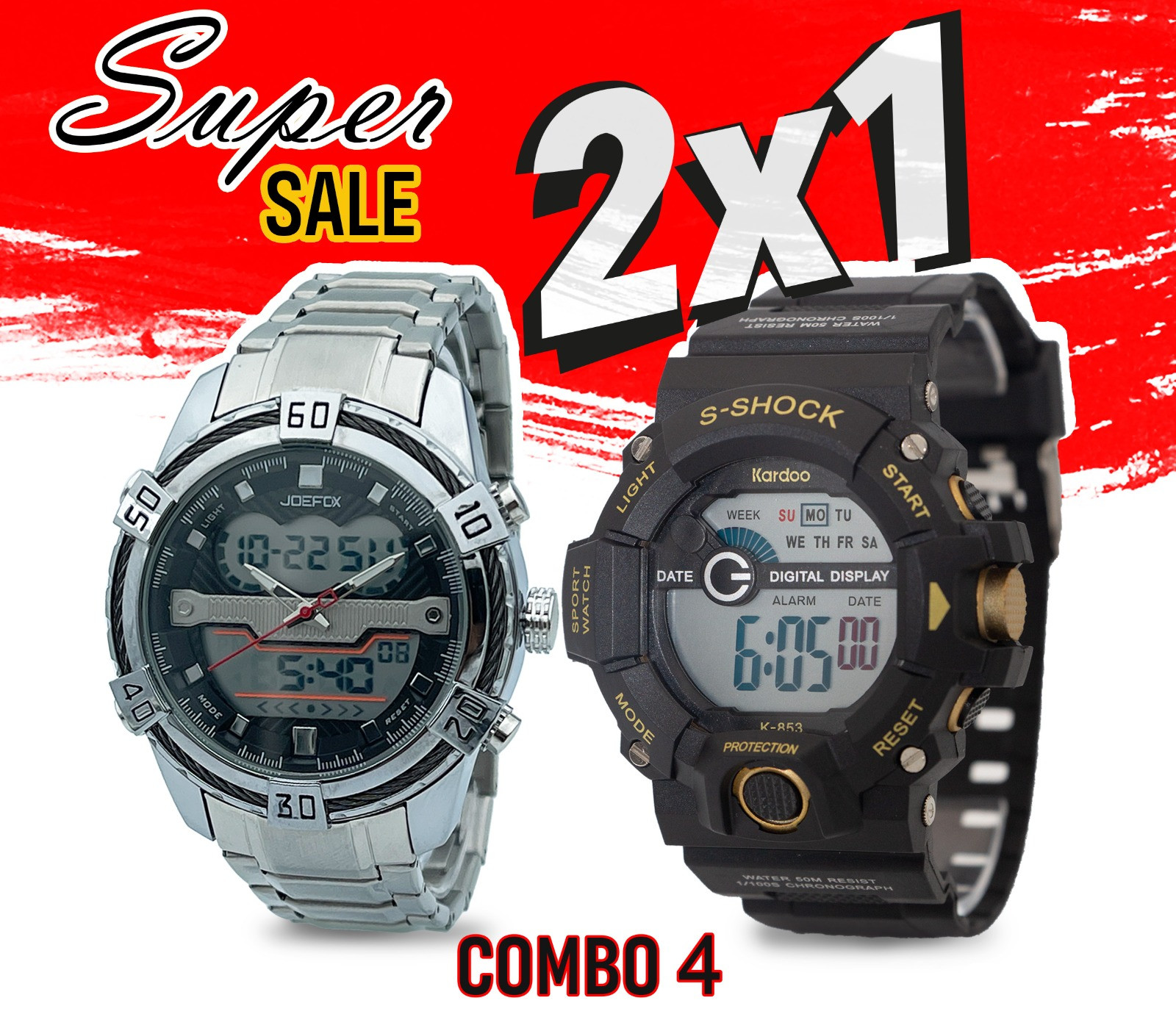 1808BG COMBO 4 - JOEFOX  PROMOCIÓN 2 X 1