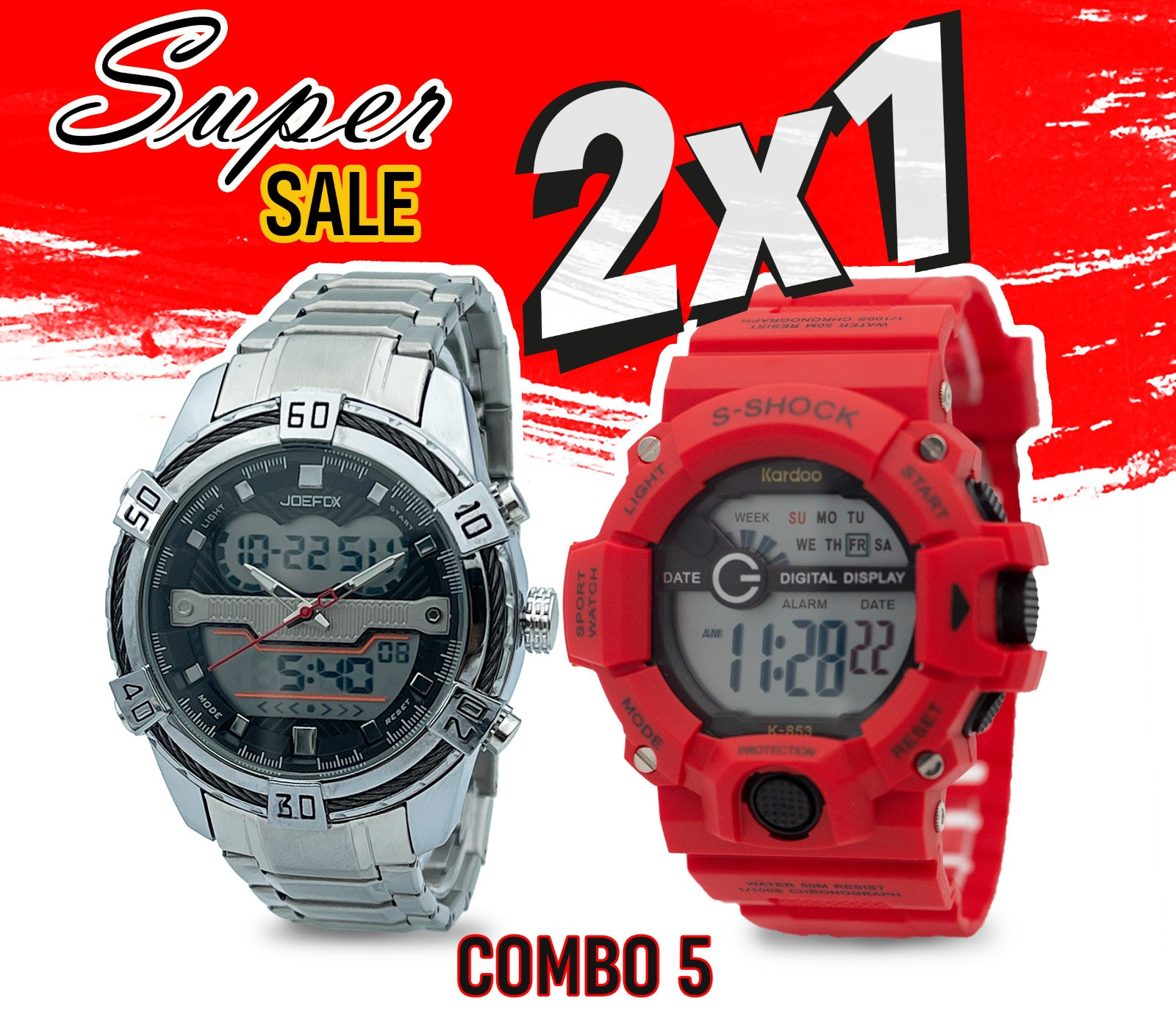 1808BG COMBO 5 - JOEFOX  PROMOCIÓN 2 X 1