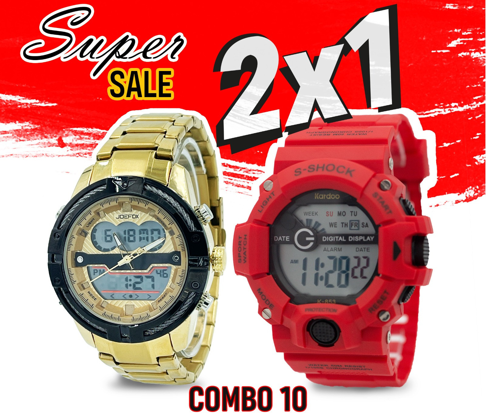 1808BG COMBO10 - JOEFOX  PROMOCIÓN 2 X 1