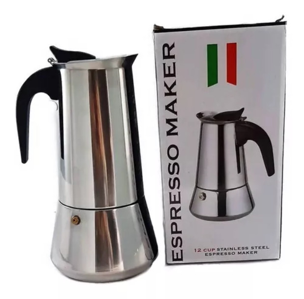 Cafetera Acero Inoxidable De 12 - Imagen 2