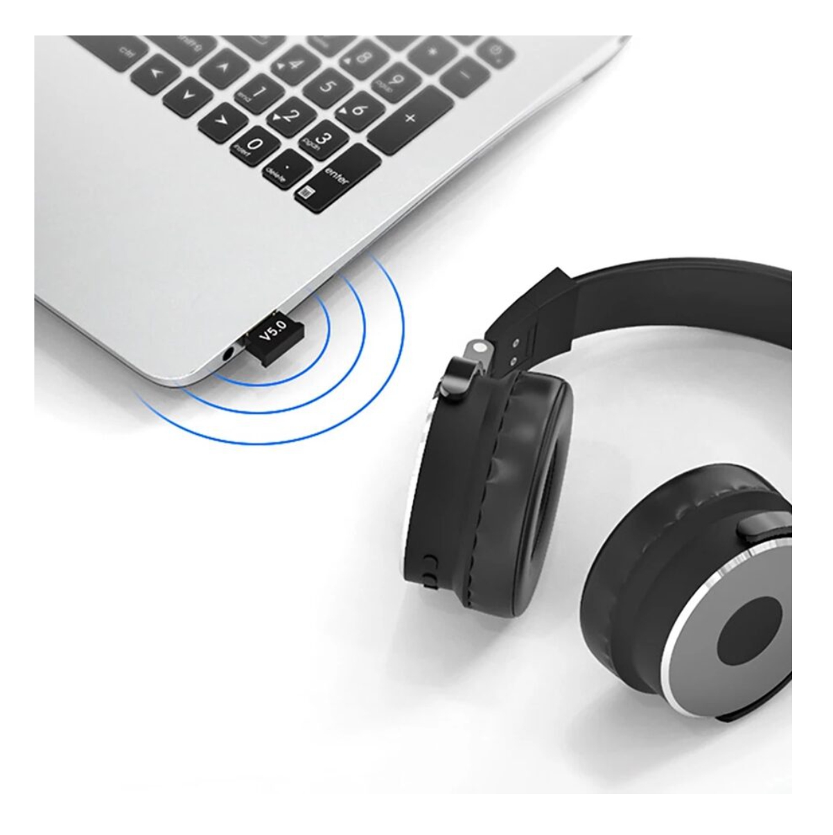 Adaptador Bluetooth Usb 5.0 Pc - Imagen 2