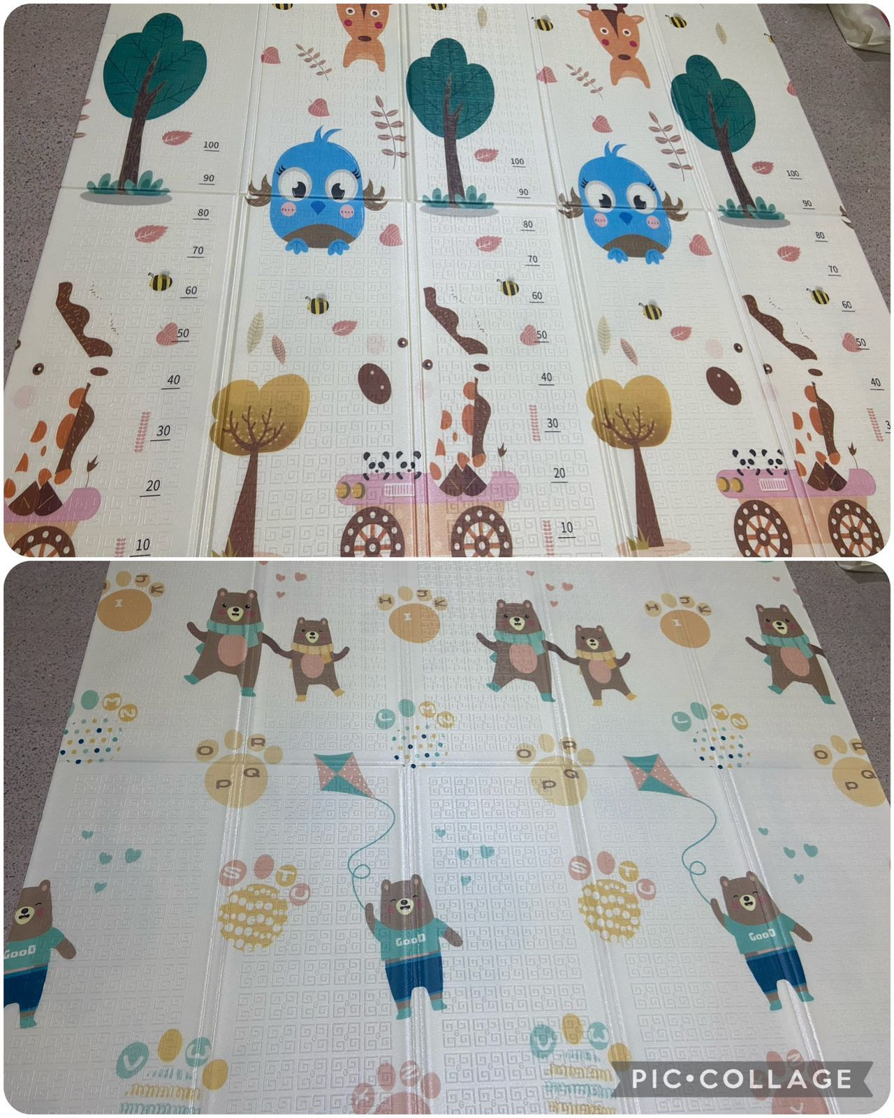 Tapete Alfombra Reversible Antigolpes